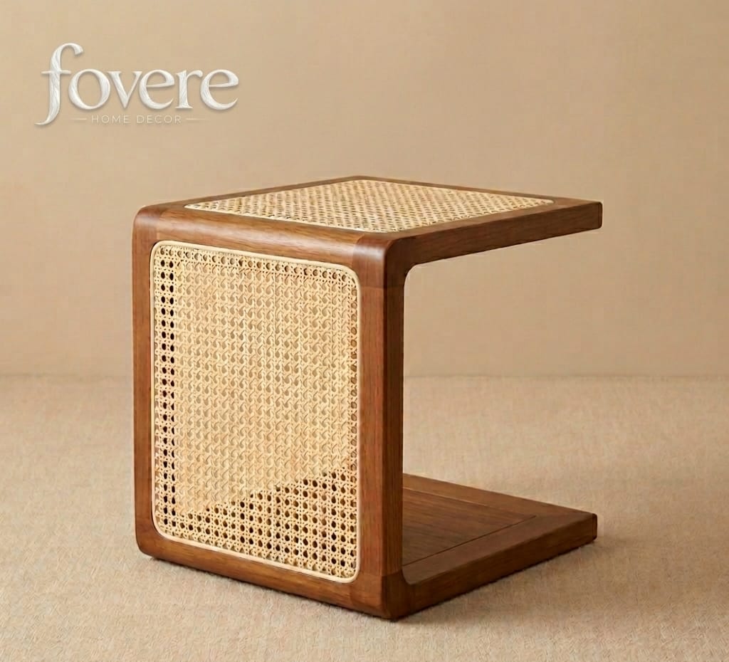 C_shape side table