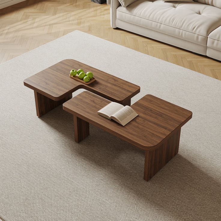 The puzzle duo coffee table