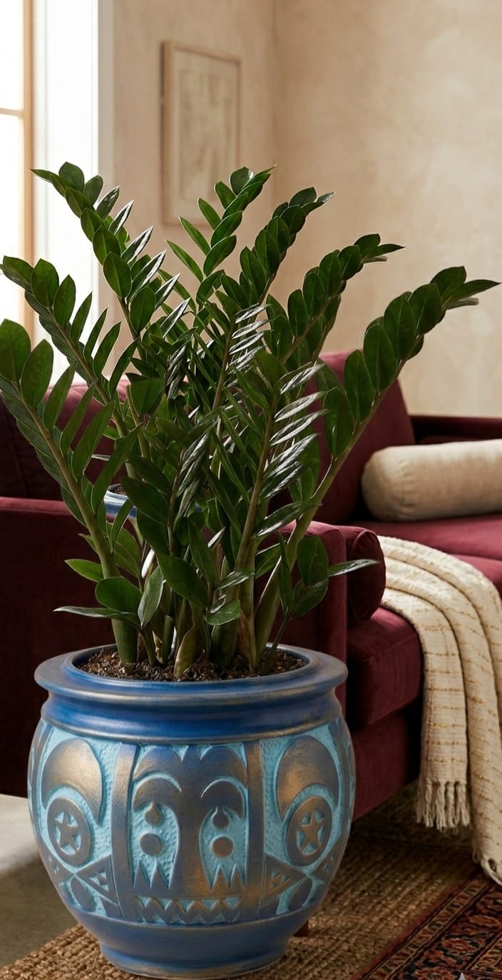 Handcrafted Clay Plant Pot